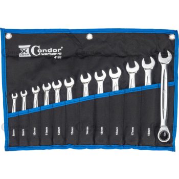   Racsnis csillag villás kulcs klt nagy teljesítményű 8-19mm 12db