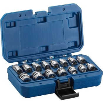 Olajleereszt? kulcs készlet mágneses 3/8" 15db-os