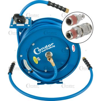   DL tömlő ø10mm x 15m, automata. Feltekerés, gyorscsatlakozás