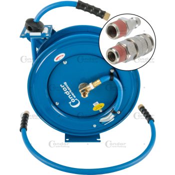   DL tömlő ø13mm x 15m, automata. Feltekerés, gyorscsatlakozás