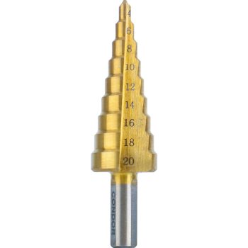 Lépcsős fúró 4-20mm