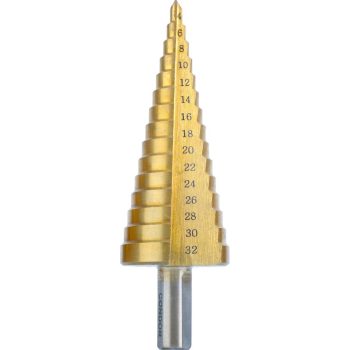 Lépcsős fúró 4-32mm