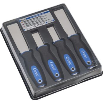 Véső-kaparó készlet rozsdamentes 4db-os