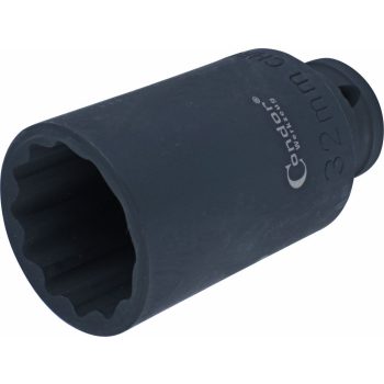 Dugófej féltengelyhez 1/2" 32mm 12* gépi