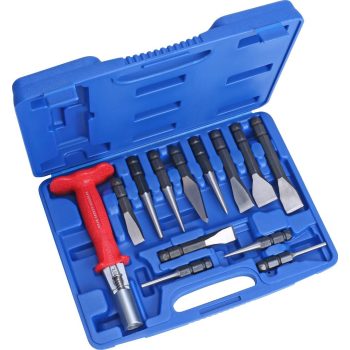 Véső és kiütő készlet