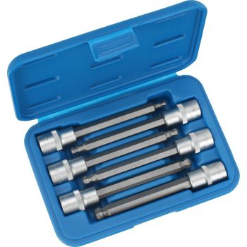 Bit fej készlet 1/2" Imbusz gömb véggel 5-12mm