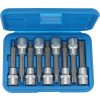 Bit dugófej készlet Torx T20-60 1/2" 9db-os