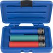 Kerékcsavar leszedő, extra hosszú, 3 darab, 1/2 ″, 150 mm, CrMo, hatszög 17-21 mm