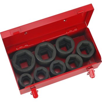 Dugófej készlet 1" 27-50mm 8db-os Cr-Mo