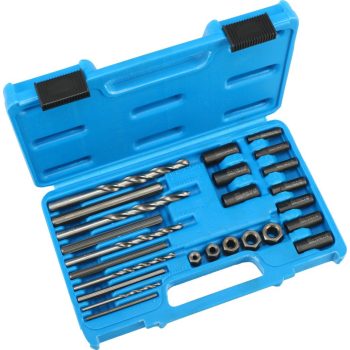 Törtcsavar kiszedő készlet M5-16 25db-os