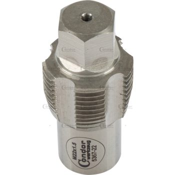 Speciális menetvágó, M22x1,5, HSS-E Co5 szenzorokhoz
