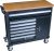 Szerszámos kocsi XL, 7 fiókos + 1 tárolórekesz
