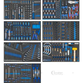7050-es számú műhelykocsi, 447 szerszámmal