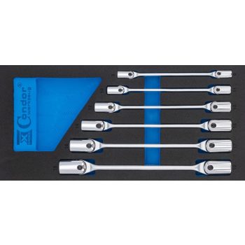 Csuklós dugó végű kulcs klt 8-19mm