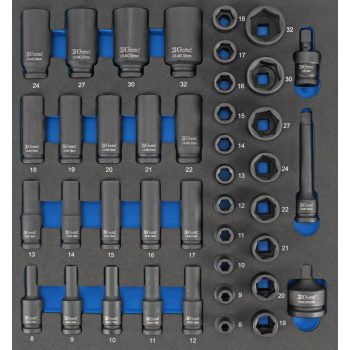 Gépi dugósor tálcás 41db-os 1/2"