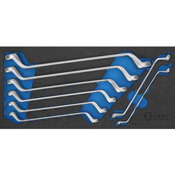 Csillagkulcs készlet 6-22mm 1/3 habszivacs