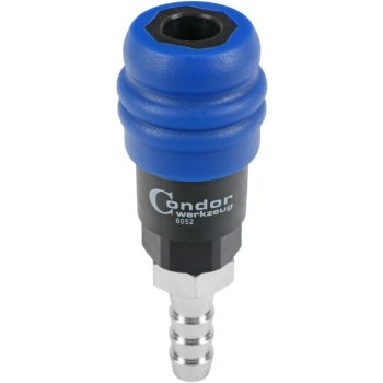   Levegős gyorscsatlakozó 2 fokozatú biztonsági kioldóval tömlős 10mm