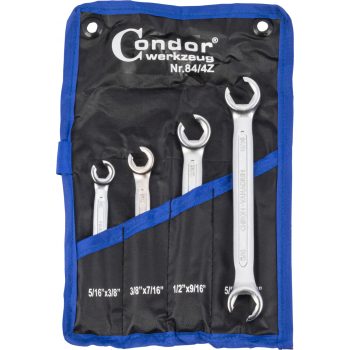 Hollanderkulcs készlet colos 5/16"-11/16" 4db-os