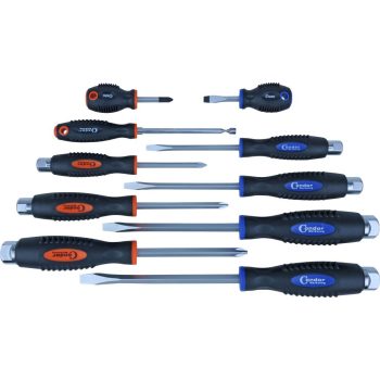 Csavarhúzó készlet 10db-os üthető