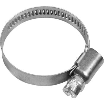   Tömlőbilincs (ABA bilincs), 100 db, W2, rozsdamentes, 25-40 mm, 9 mm széles