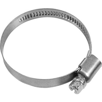   Tömlőbilincs (ABA bilincs), 100 db, W2, rozsdamentes, 32-50 mm, 9 mm széles