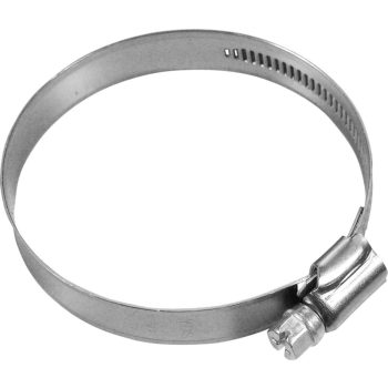   Tömlőbilincs (ABA bilincs), 100 db, W2, rozsdamentes, 50-70 mm, 12 mm szélesek