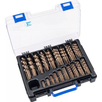 Fúrószár készlet 1-10mm HSS-Co 170db-os
