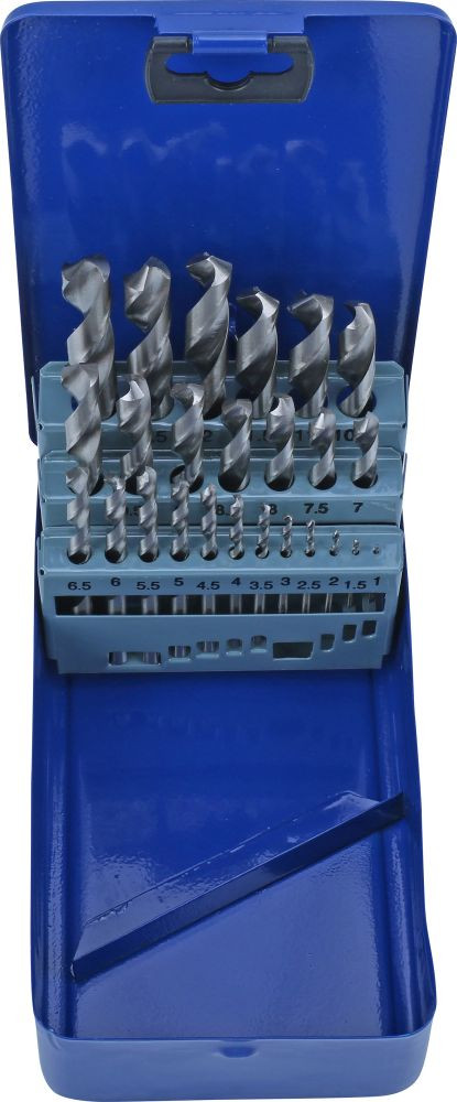 HSS fúrószár készlet készlet, 25 db, 1-13 mm HSS fúrószár készlet készlet, 25 db, 1-13 mm