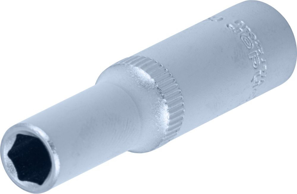 Dugófej 1/4" 6mm hosszított hatlap